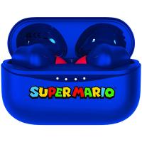 OTL Nintendo Super Mario Kablosuz Kulaklık Earpods Lisanslı Şarj Kutulu Mavi