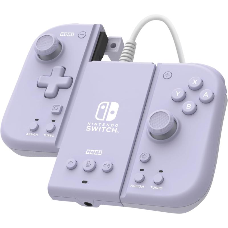 Nintendo Switch Split Pad Compact Kontrolcü  Set Lavanta Mor Lisanslı