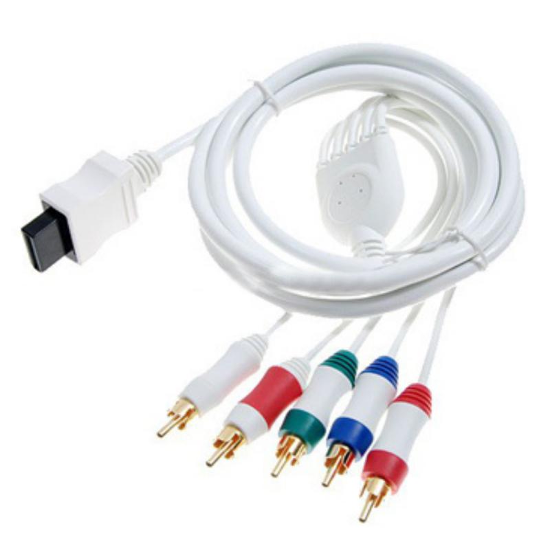 Nintendo Wii Component Tv Cable 1.8M with Gold End