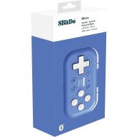 8Bitdo Micro Bluetooth Oyun Kolu Nintendo Switch, PC, Mac Os, Android Mavi