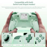 BigBig Won Choco Kablosuz Oyun Kolu Pastel Yeşil Nintendo Switch PC Windows Android Ios Uyumlu