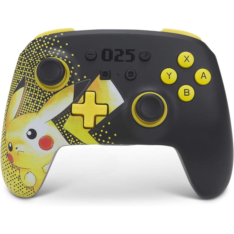 Nintendo Switch Kablosuz Oyun Kolu Lisanslı 025 Pikachu Edition