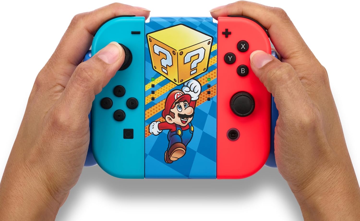 Nintendo Switch Joycon Comfort Grip Lisanslı Mystery Block Mario