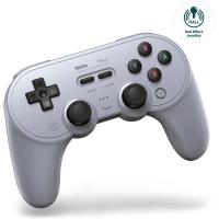 8Bitdo Pro 2 Hall Effect Bluetooth Controller Nintendo Switch Kablosuz Oyun Kolu , PC, macOS, Android, Steam & Raspberry Pi Grey Edition