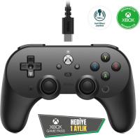 8BitDo Pro 2 Hall Effect Kablolu Controller Xbox Series X Series S - 0ne & Windows PC Siyah