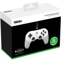 8BitDo Pro 2 Hall Effect  Wired Controller Xbox Series X Series S - 0ne & Windows White