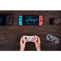 8Bitdo Sn30 Pro Bluetooth Kablosuz Hall Effect Oyun Kolu Gri - Nintendo Switch Oled Lite