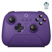 8Bitdo Ultimate 2.4G Wireless Controller, Hall Effect Joystick Update, Gaming Controller with Charging Dock for PC, Android, Steam Deck & Apple (Purple)