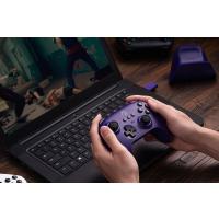 8Bitdo Ultimate 2.4G Wireless Controller, Hall Effect Joystick Update, Gaming Controller with Charging Dock for PC, Android, Steam Deck & Apple (Purple)