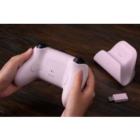 8Bitdo Ultimate Hall Effect 2.4G Controller ve Şarj Dock - Pastel Pink Windows, Android PC Ipad Uyumlu