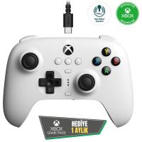 8BitDo Ultimate Kablolu Hall Effect Controller Xbox Series X Series S - 0ne & Windows PC Beyaz