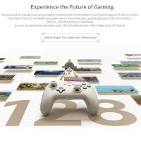 PC Gaming Controller, Wireless Controller with Custom Button, 6-Axis Gyro, Dual Shock, 128-Step Macro Programming, NFC, Turbo, Bluetooth Game Controller for Windows 10/Android/iOS/PC