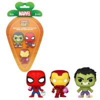 Funko Carrot Pocket POP Spider-Man, Iron Man & Hulk 3-Pack Marvel Avengers