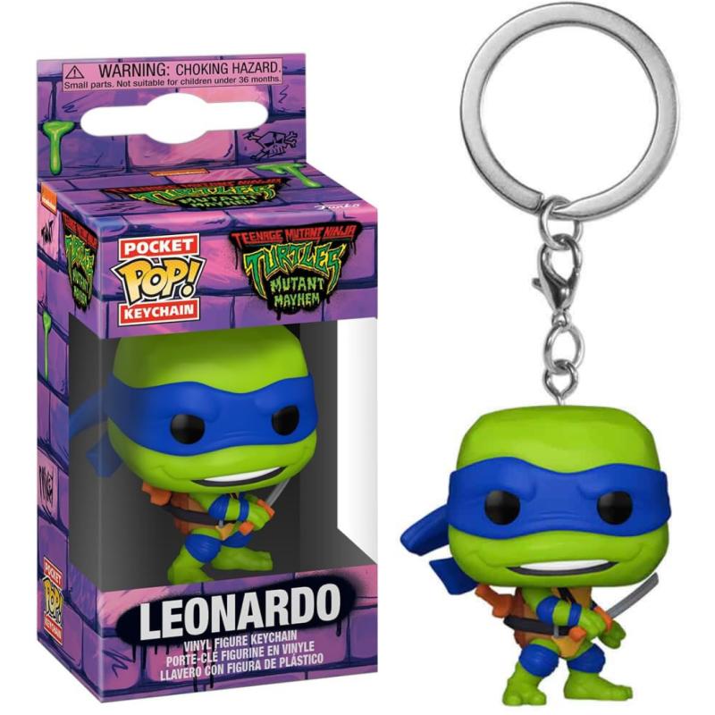 Funko Pop Anahtarlık 72328 Teenage Mutant Ninja Turtles Leonardo Keychain TMNT