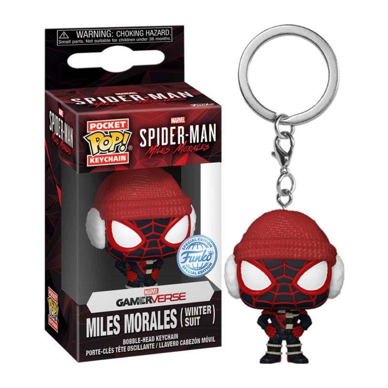 Funko Pop Anahtarlık Marvel Spider-Man Miles Morales Keychain