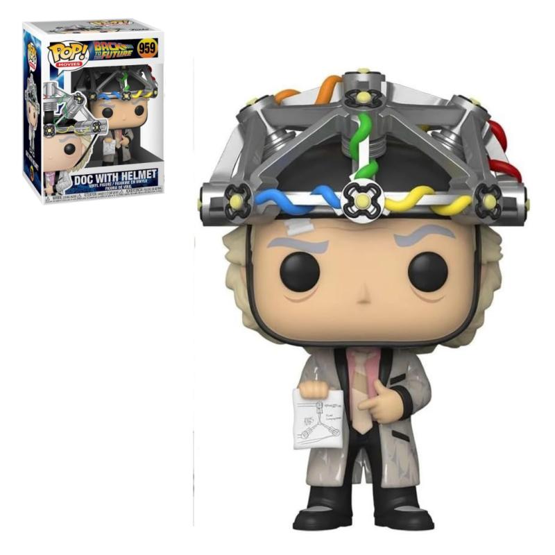 Funko Pop Back To The Future Doc With Helmet Figür No:959