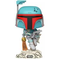 Funko Pop Disney Star Wars Retro Reimagined - Boba Fett Special Edition No:660 Bobble-Head