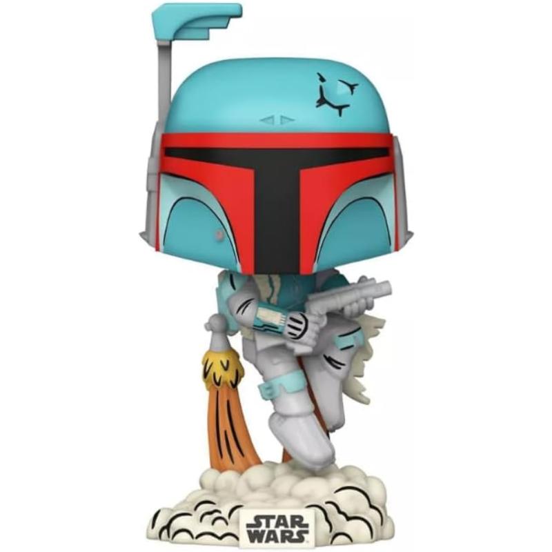 Funko Pop Disney Star Wars Retro Reimagined - Boba Fett Special Edition No:660 Bobble-Head