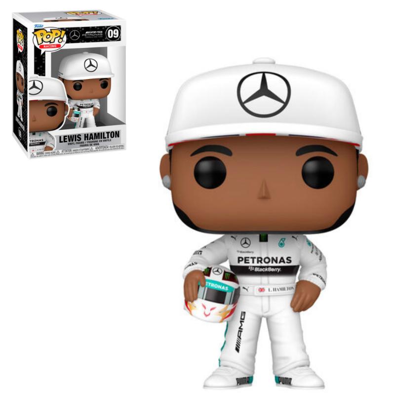 Funko Pop Formula 1 - Lewis Hamilton Beyaz Figür No:09