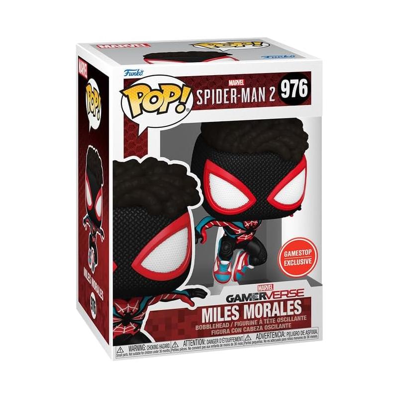 Funko Pop Marvel Gamerverse Spider-Man 2 - Miles Morales Special Edition No:976 Bobble-Head