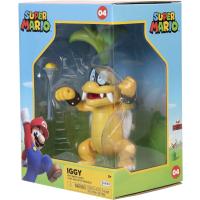 Nintendo Super Mario figürü Iggy Koopa Lisanslı Koleksiyoncu kutusunda  10 cm