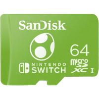 SanDisk 64GB microSDXC UHS-I card for Nintendo Switch - Nintendo licensed Product