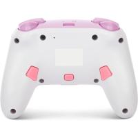 PowerA Enhanced Wireless Controller for Nintendo Switch - Peach, Nintendo Switch - OLED Model, Nintendo Switch Lite, Gamepad, Game Controller, Bluetooth Controller, Officially Licensed