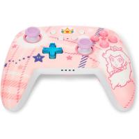 PowerA Enhanced Wireless Controller for Nintendo Switch - Peach, Nintendo Switch - OLED Model, Nintendo Switch Lite, Gamepad, Game Controller, Bluetooth Controller, Officially Licensed