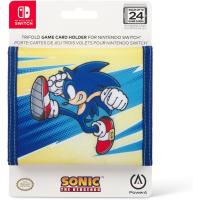 PowerA TriFold Game Card Holder for Nintendo Switch - Sonic Kick, portable, game storage, Nintendo Switch gamecards, Officially Licensed