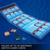 PowerA TriFold Game Card Holder for Nintendo Switch - Sonic Kick, portable, game storage, Nintendo Switch gamecards, Officially Licensed