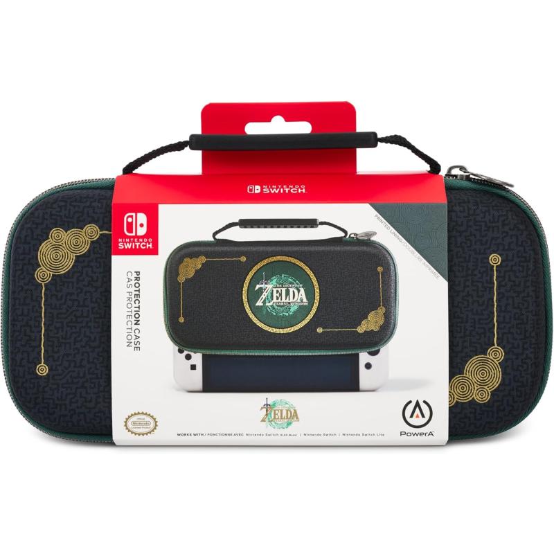 Nintendo Switch Taşıma Çantası Lisanslı Zelda Tears of the Kingdom Edition