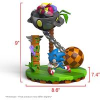 Numskull Sonic 30th Anniversary - Sonic Vs Dr. Eggman Diorama Statue Heykel, Figür 24cm