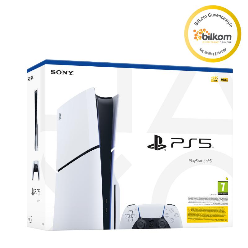 Playstation 5 Slim Diskli D Chassis Oyun Konsolu PS5 Konsol Bilkom Garantili