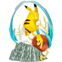 Pokemon Deluxe Figure-Pikachu, Multi-Colour