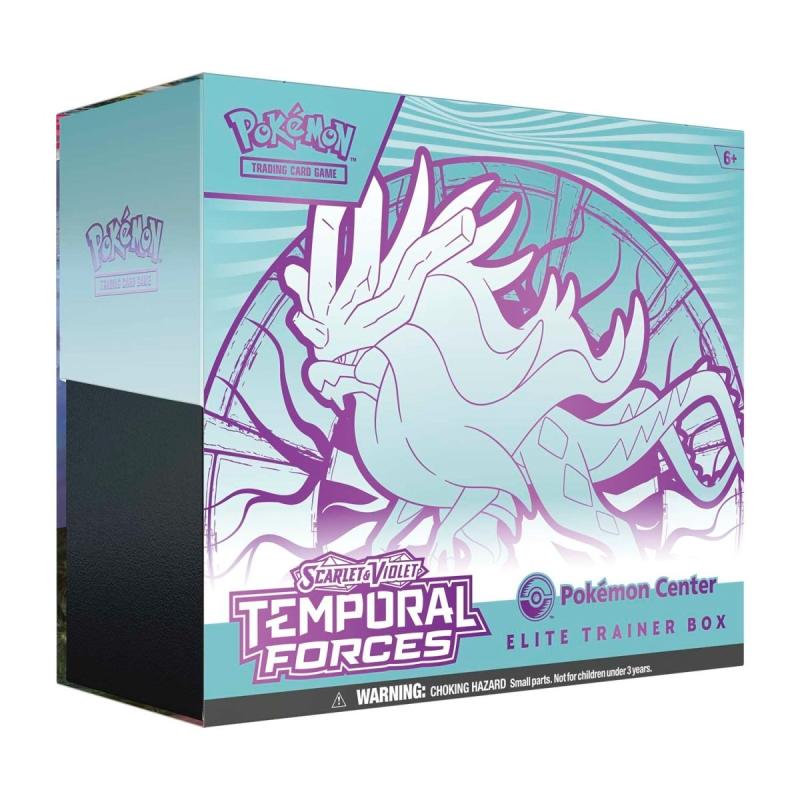 Pokemon Scarlet Violet Temporal Forces Elite Trainer Box Walking Wake