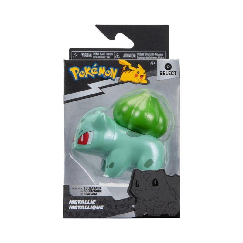 Pokemon Select Bulbasaur Metalik Figür  Orijinal Lisanslı