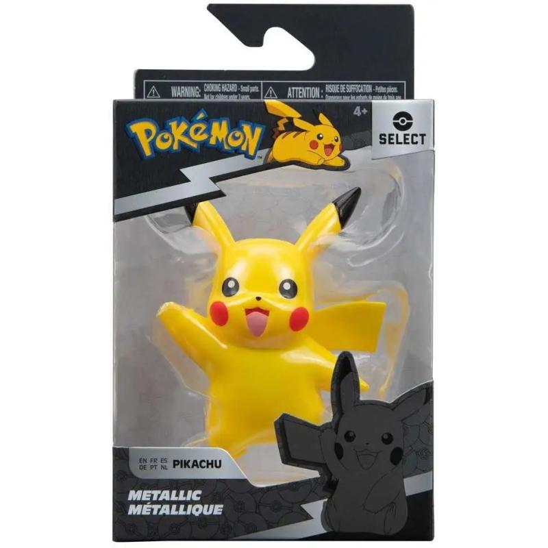 Pokemon Select Pikachu Metalik Figür  Orijinal Lisanslı