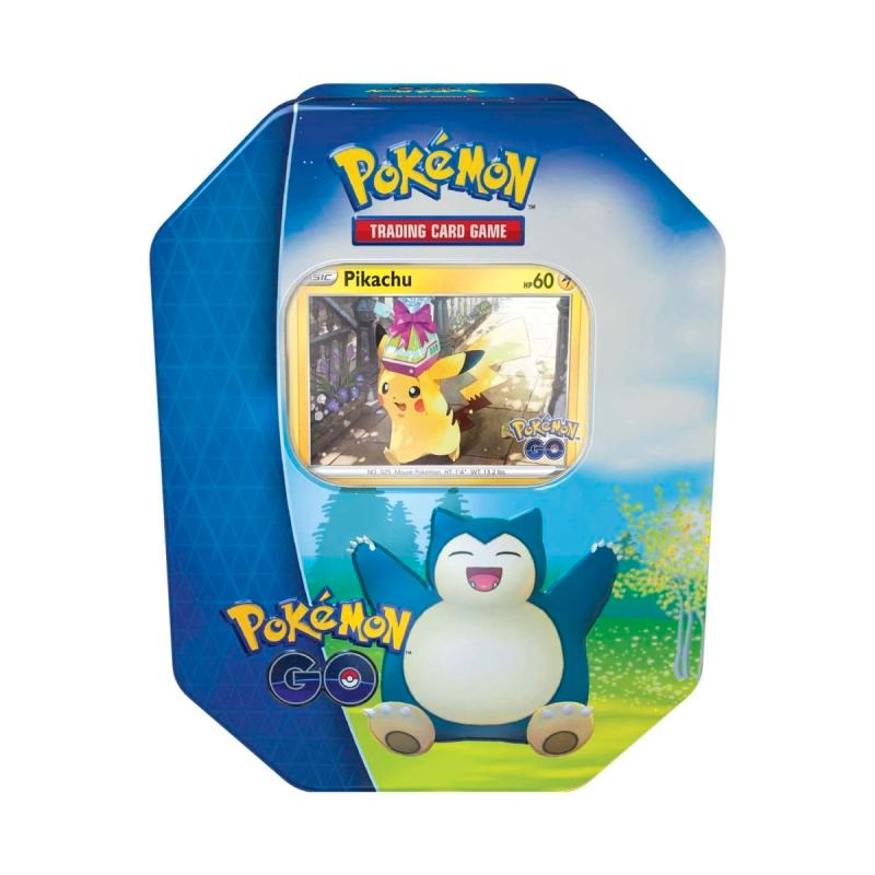 Pokemon Tcg Pokemon Go Gift Tin Box Snorlax