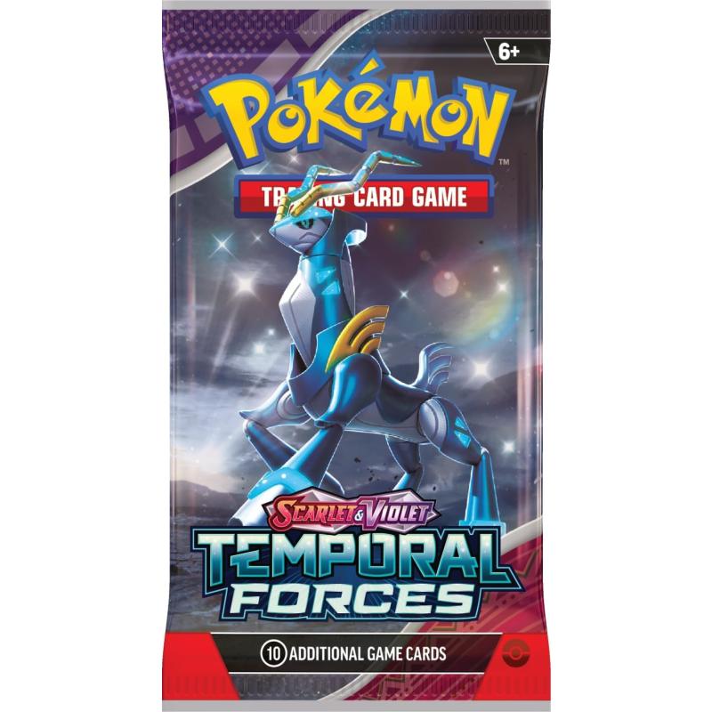 Pokemon Tcg Scarlet Violet Temporal Forces Booster Pack Tek Paket