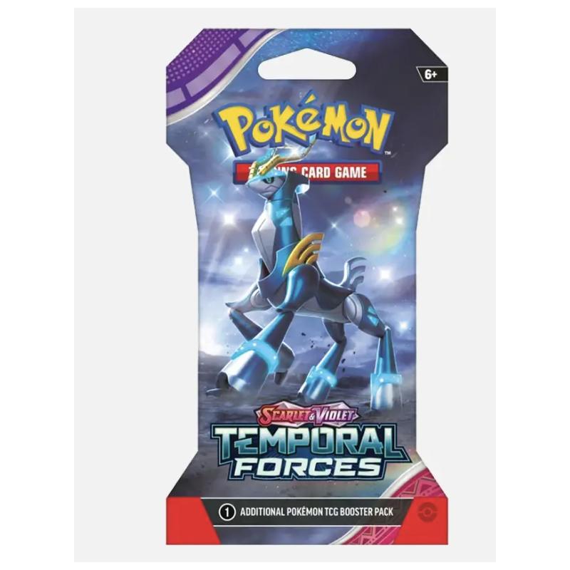 Pokemon Tcg Scarlet Violet Temporal Forces Sleeved Booster Pack