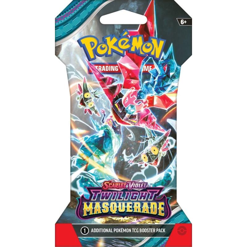 Pokemon Tcg Twilight Masquerade Sleeved Booster Pack Tek Paket