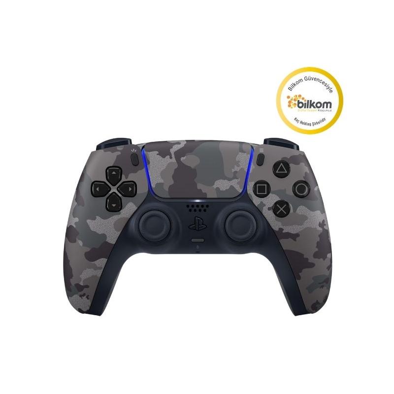 PS5 DualSense Wireless Controller Grey Camo Controller Bilkom Garantili