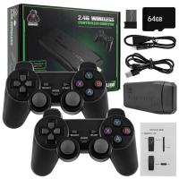 Retro Game Stick Lite 4K Game Console / 2 Joysticks / 20000 Games / 64G Memory / HDMI Connection