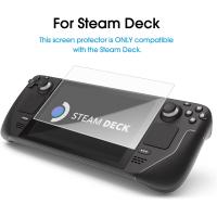 Screen Protector for Steam Deck 7 Inch, HD Tempered Glass Screen Protector Compatible with Steam Deck