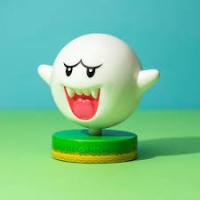 Paladone Mario Super Boo Ghost 3D Icon Bright Night Light or Desk Lamp