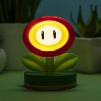 Paladone Mario Super Fire Flower 3D Icon Bright Night Light or Desk Lamp