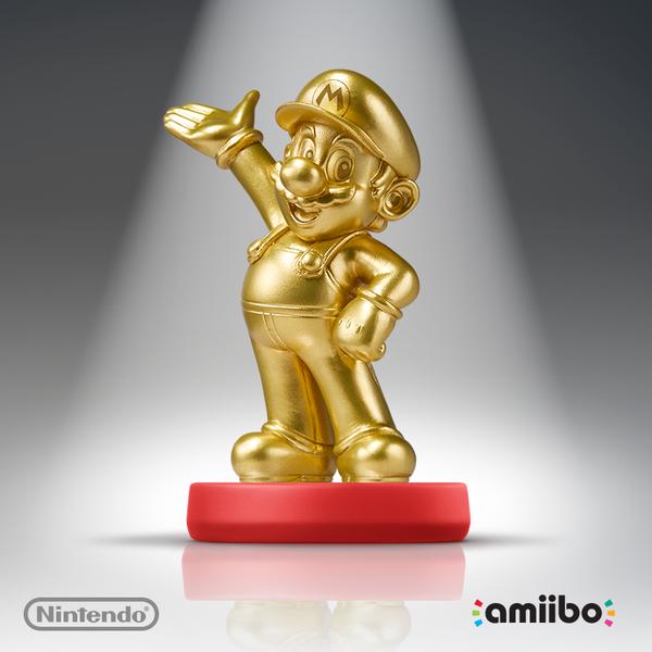 Gold on sale mario amiibo