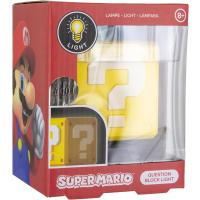 Paladone Super Mario Question Block 3D Lamba Icon Light Nintendo