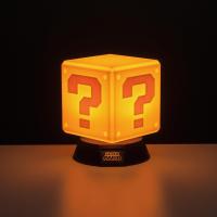 Paladone Super Mario Question Block 3D Lamba Icon Light Nintendo