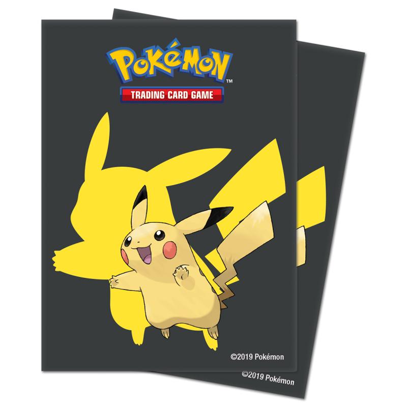 Poke Ball Standard Deck Protector Sleeves (65ct) for Pikachu